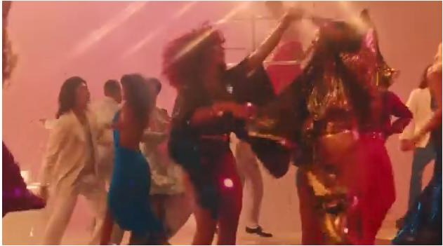 Michela Melone dancing in the JADE Fantasy music video